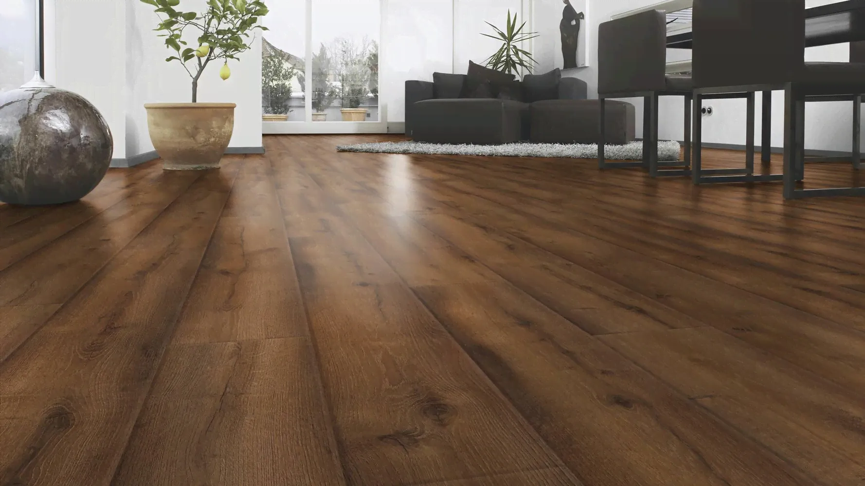 K4443-HB Ламинат Kaindl AQUApro Supreme Natural Touch Standart Plank Дуб Вулканический-0