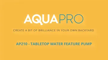 Aquapro AP210 Tabletop Water Feature Pump