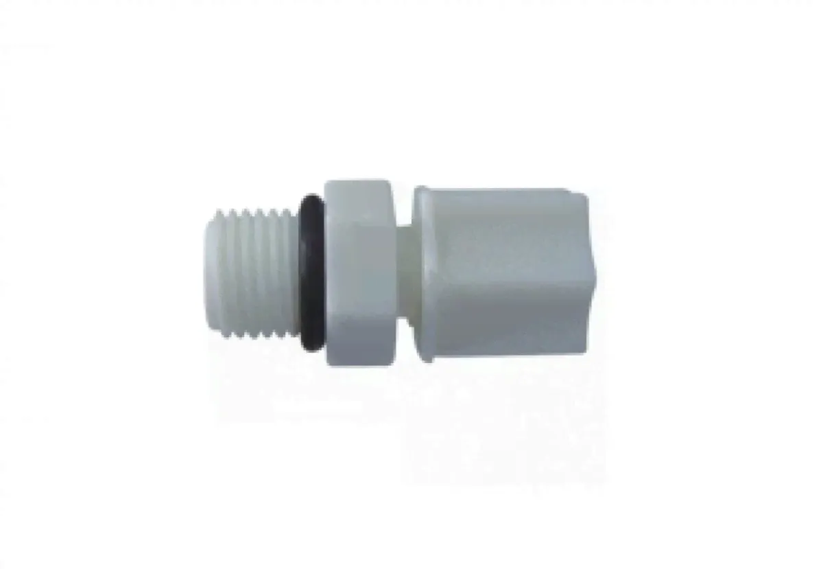 Фитинг JC 10-4-4-ORING Aquapro Переходник 1/4"х 1/4" с уплот. кольцом (резьба)