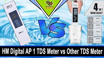 HM Digital Ap-1 Tds Meter Vs non Branded TDS meter #indiavschina
