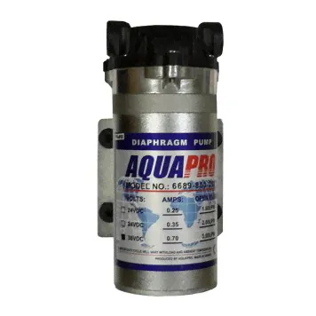 Помпа для систем обратного осмоса Aquapro PM6689 100 GPD без блока питания, 24 В, 1,3 л/мин