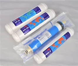 Комплект Картриджей AquaPro 1-4 ступени для A-450 STD Compact, A-450m STD Compact Картридж AquaPro Aip25,Aic25,mem50,Aic2