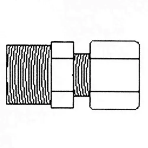 Фитинг JC 10-4-4 Aquapro Переходник 1/4