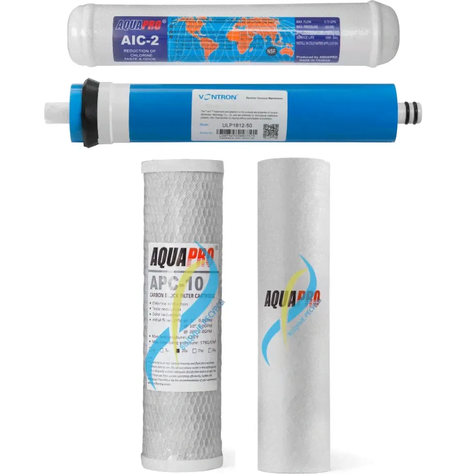 Набор картриджей Aquapro для AP-580 с мембраной и постфильтром-0