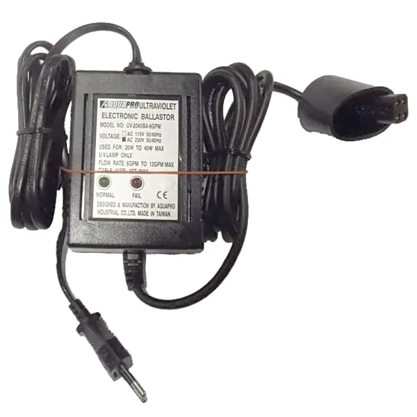 Aquapro UV-2040BA UV-6 Электрический балласт (20-40Вт) для УФ-стерилизаторов UV-6-0